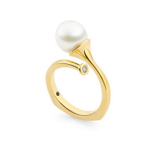 Kailis Yellow Gold Trumpet Ring