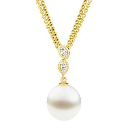 Kailis Fleur Marquise YG Pendant