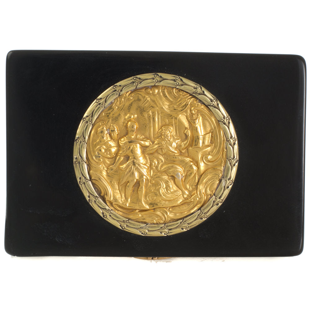 A Regency 18ct Gold Box