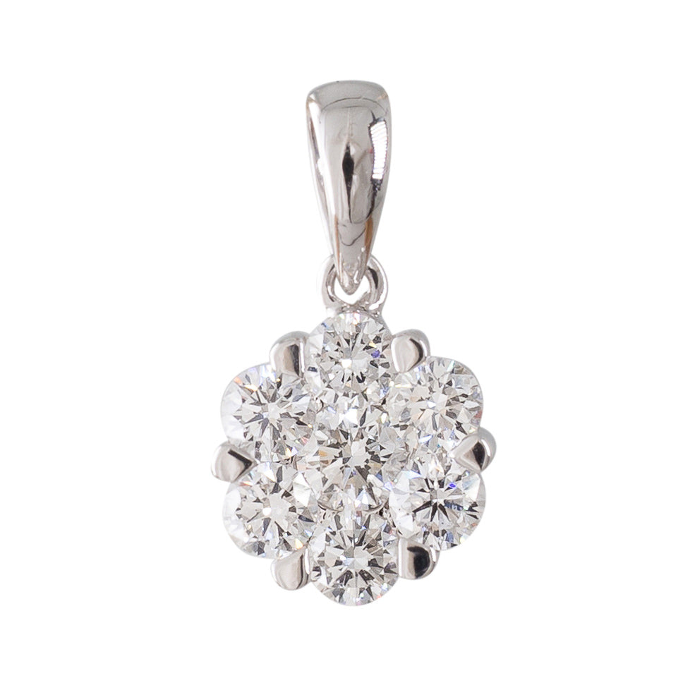 Diamond Cluster Pendant