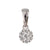 Small Diamond Cluster Pendant