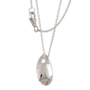 Pear Shape Diamond Pendant & Chain