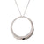 Circular Pendant with Diamonds