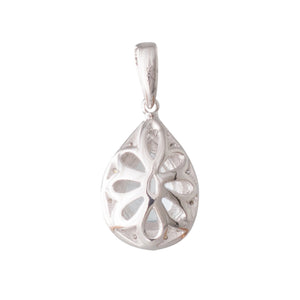 Pear Shape Aquamarine Pendant