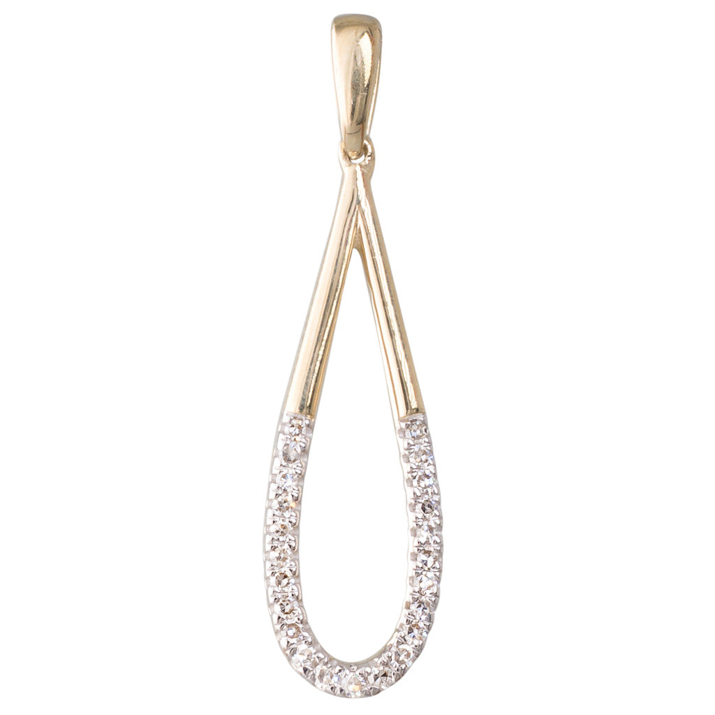 Diamond Loop Pendant