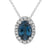 Blue Topaz Pendant