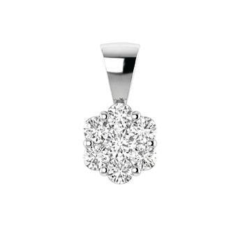 Diamond Cluster Pendant