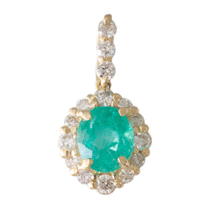 Emerald Cluster Pendant