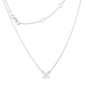 Flower Diamond Necklet