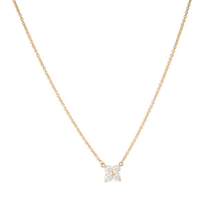 Flower Diamond Necklet