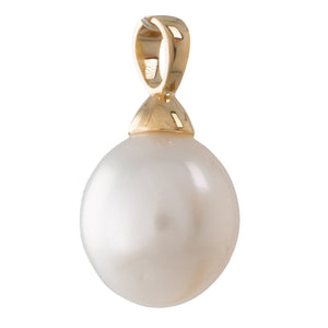 10mm Oval/Drop South Sea Pendant