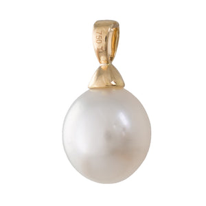 10mm Oval/Drop South Sea Pendant