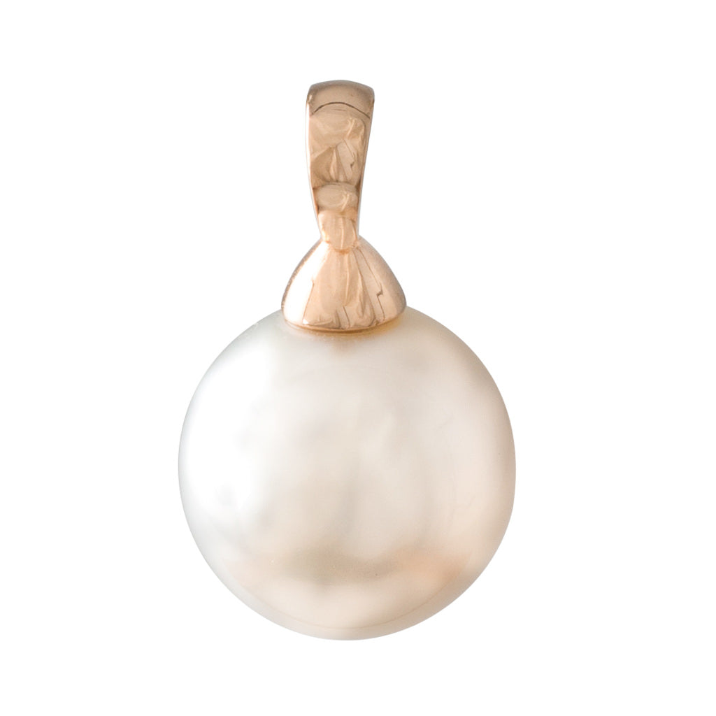 10mm South Sea Pendant Rose Gold