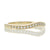 Soft Curved Yellow Gold Band