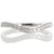 Curved White Gold Diamond Band