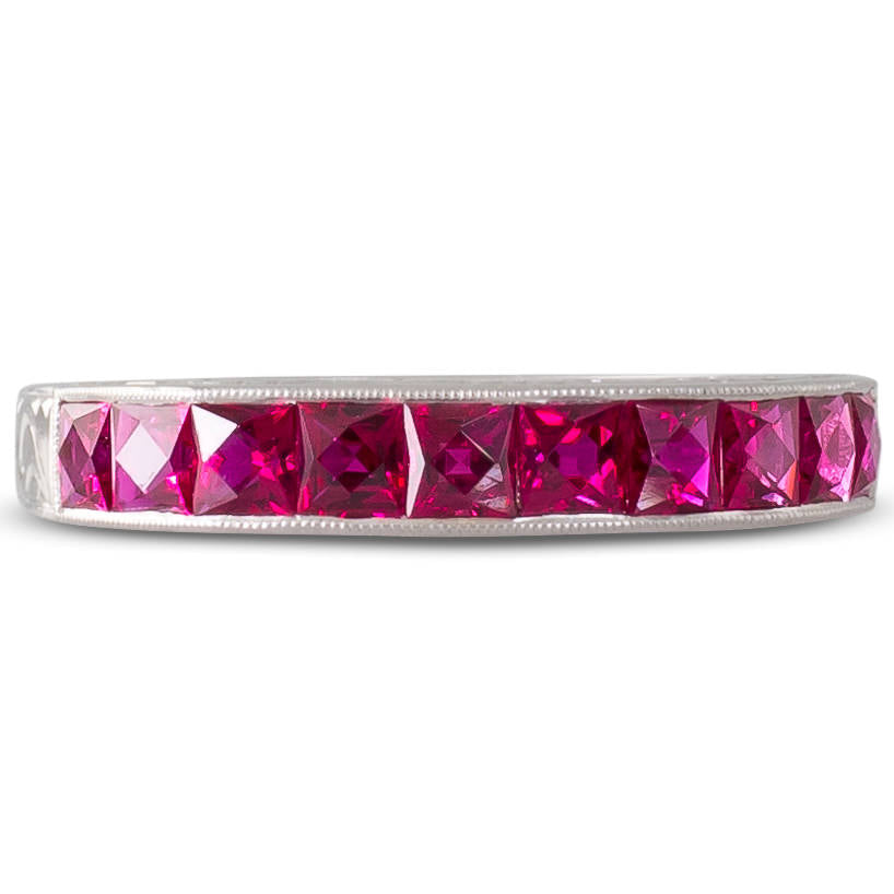 Ruby Set Platinum Band