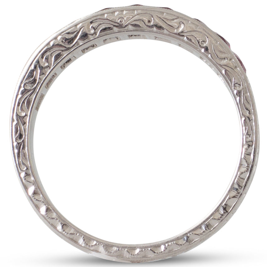 Ruby Set Platinum Band