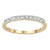 9ct Yellow Gold Diamond Band