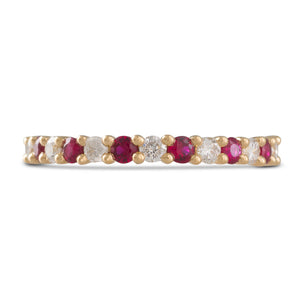 Ruby and Diamond Band