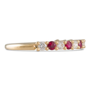 Ruby and Diamond Band