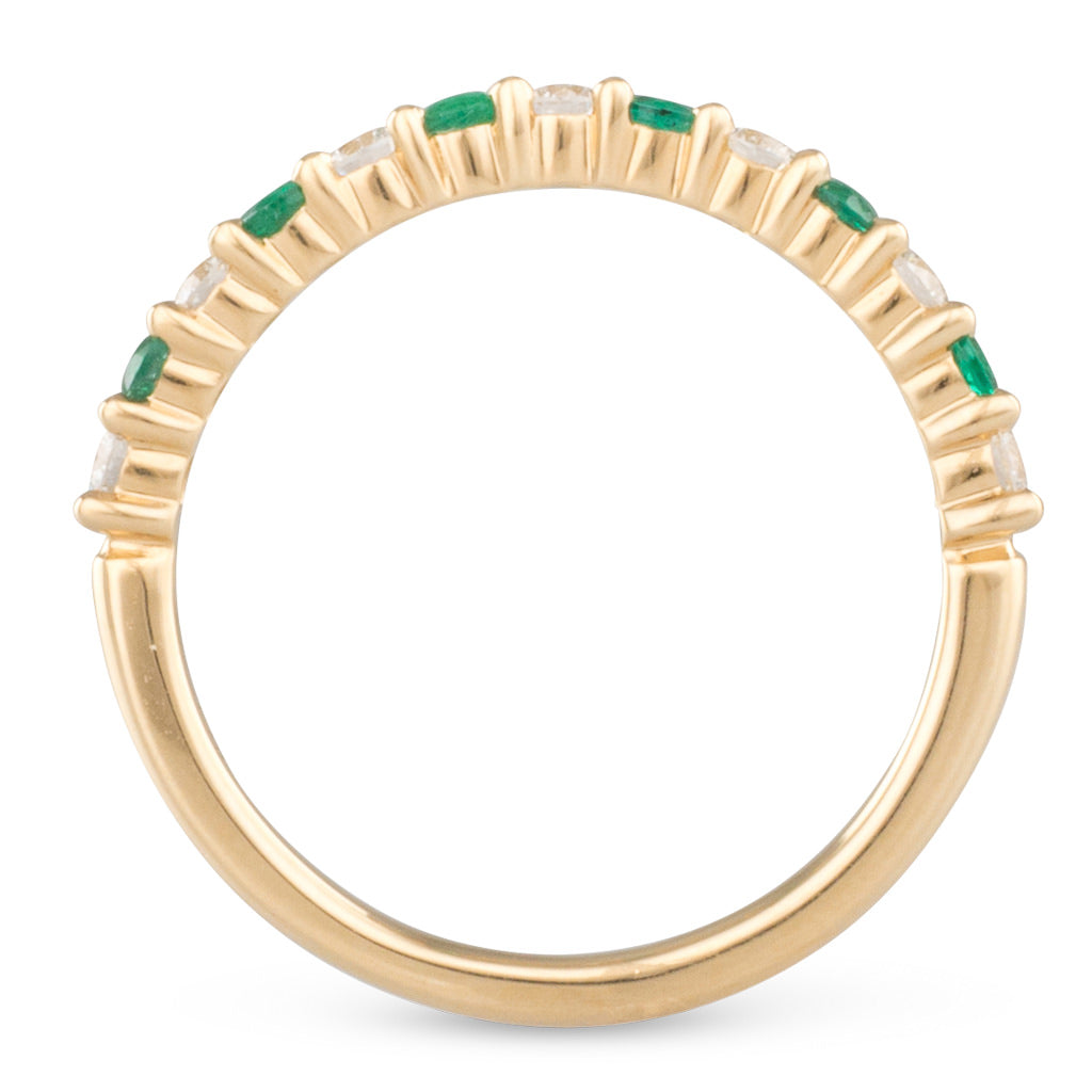 Emerald and Diamond Band