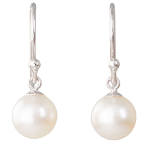 South Sea Pearl Hook Earrings