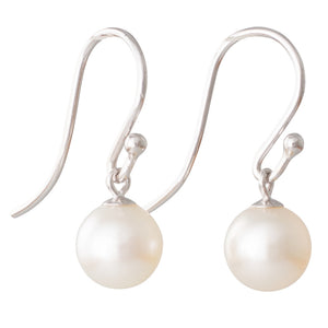 South Sea Pearl Hook Earrings