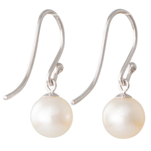 South Sea Pearl Hook Earrings