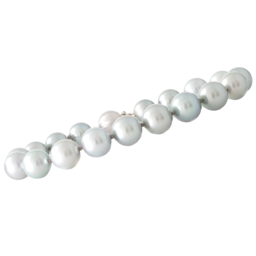 Silver Tahitian Pearl Bracelet