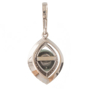 Tahitian Pearl & Diamond Pendant