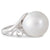 11.4mm South Sea Pearl Silver Ring