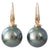 Tahitian Pearl Hook Earrings