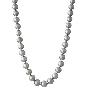 Silver Tahitian Pearl Strand