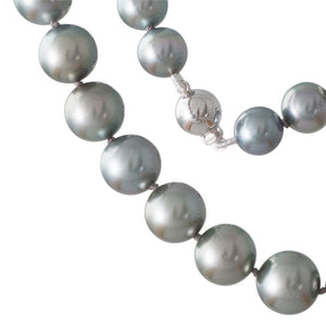 Silver Tahitian Pearl Strand