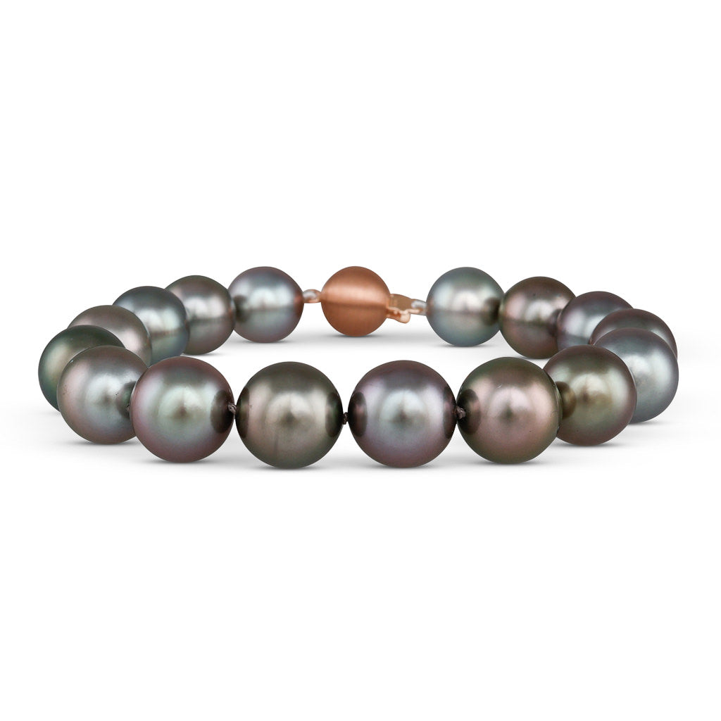 Silver Tahitian Pearl Bracelet