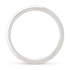 9ct White Gold Wedding Ring 4mm