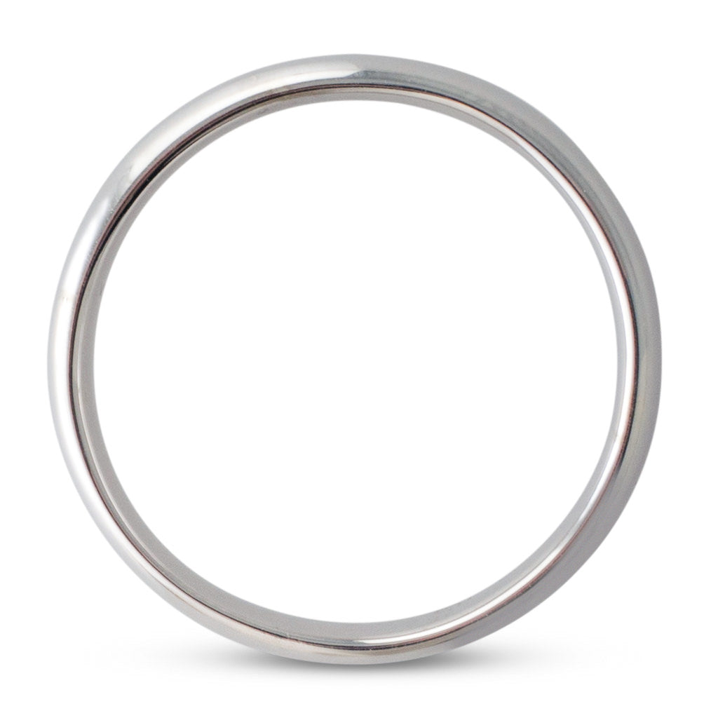 9ct White Gold Wedding Ring 5mm