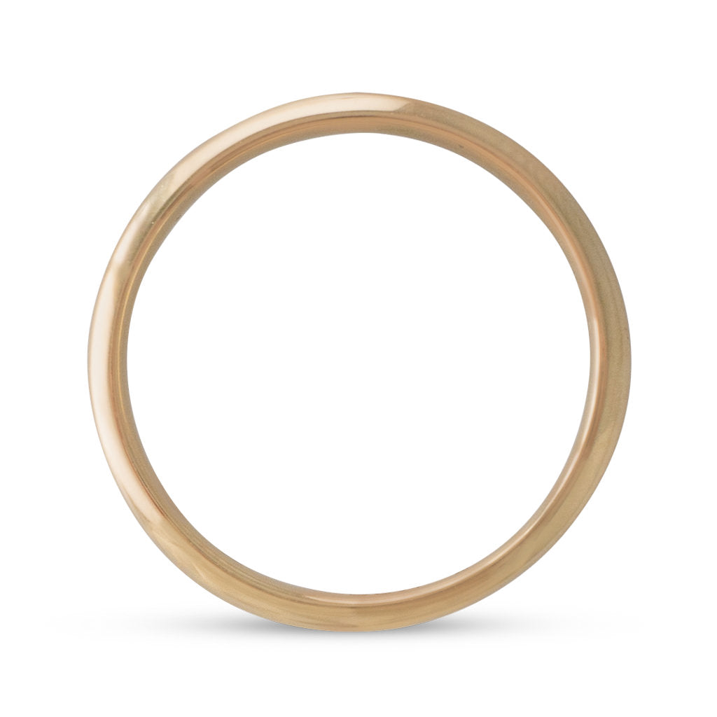 18ct Yellow Gold Wedding Ring 2mm