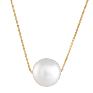 Single South Sea Pearl Slider Chain