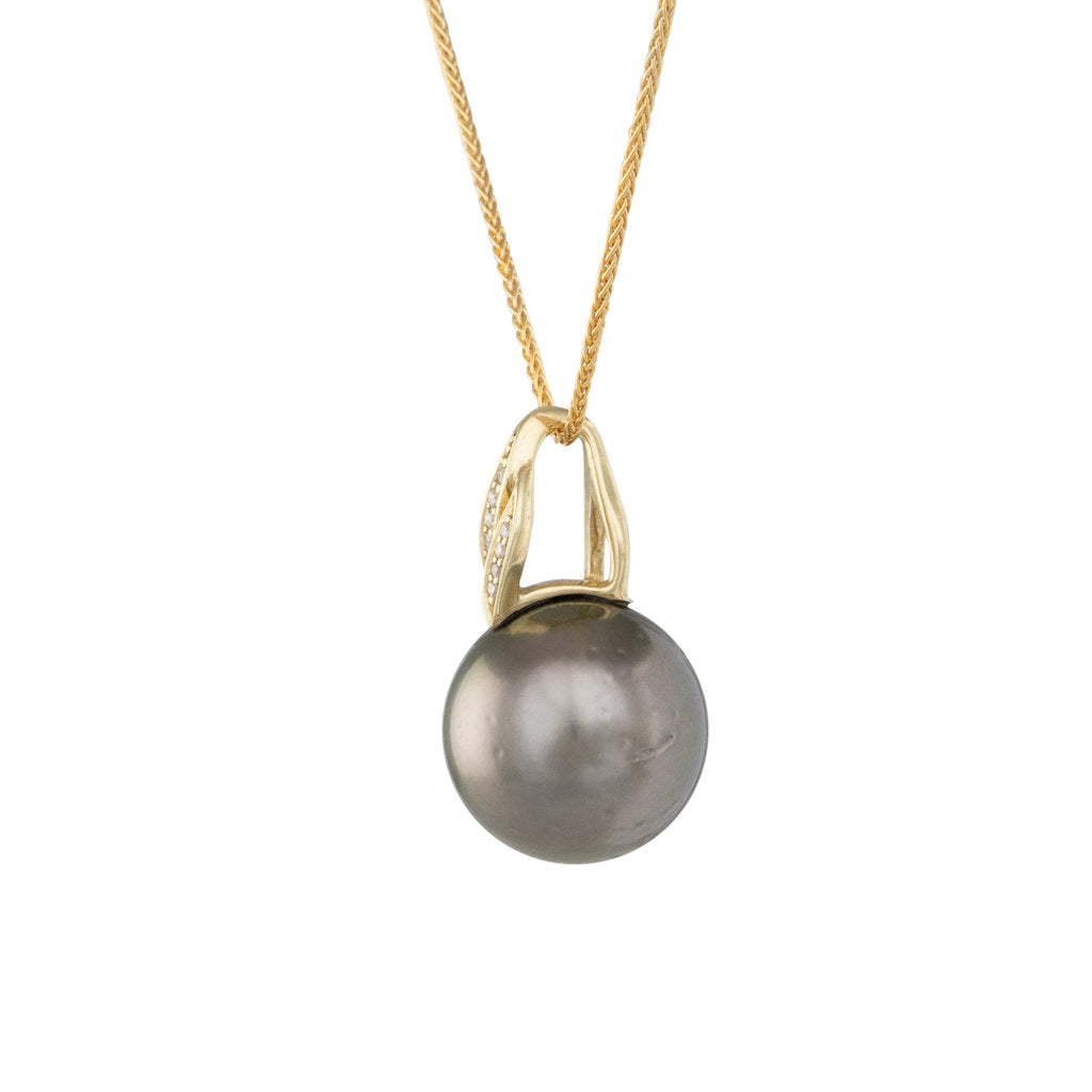 13mm Tahitian Pearl Pendant