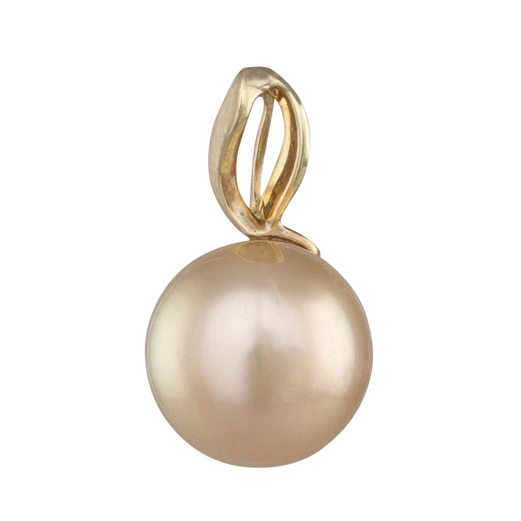 Gold South Sea Pearl Pendant