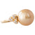 Gold South Sea Pearl & Diamond Ring
