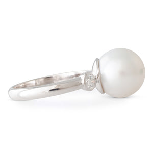 South Sea Pearl & Diamond Ring