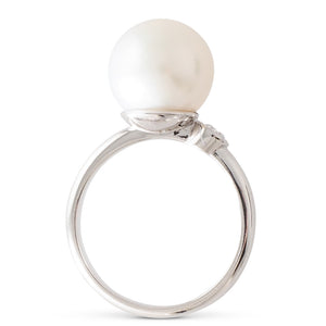 South Sea Pearl & Diamond Ring