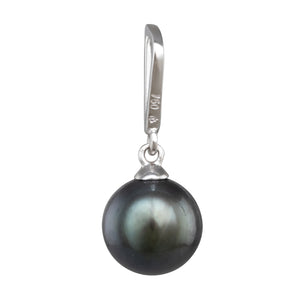 Tahitian & Black Diamond Pendant