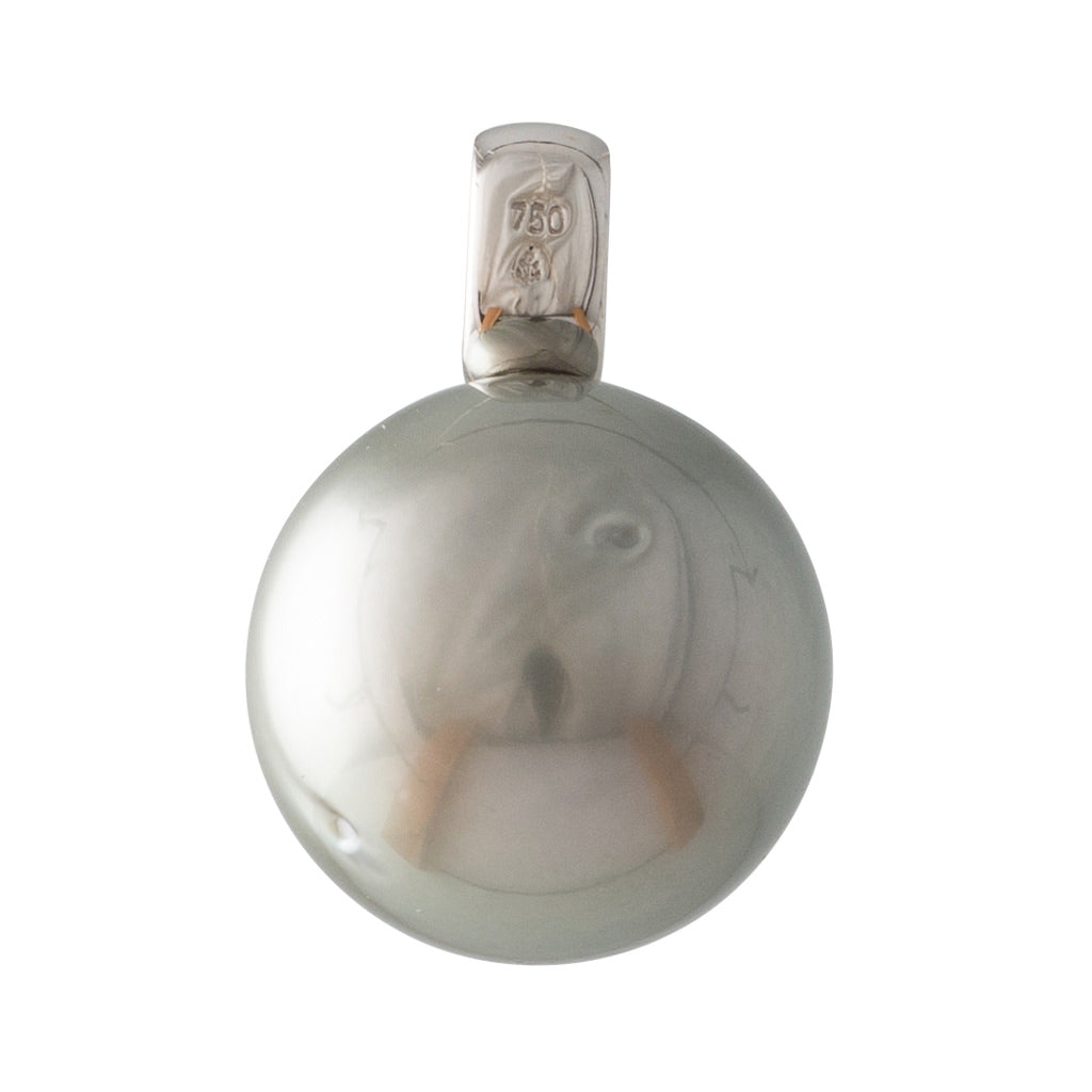 16mm Silver Grey Tahitian Pendant
