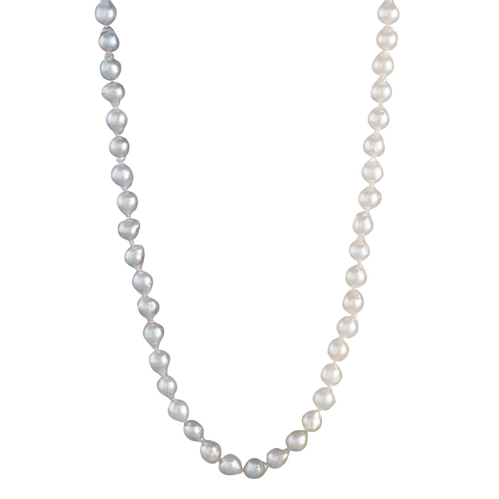 Opera Shaded Grey & White Akoya