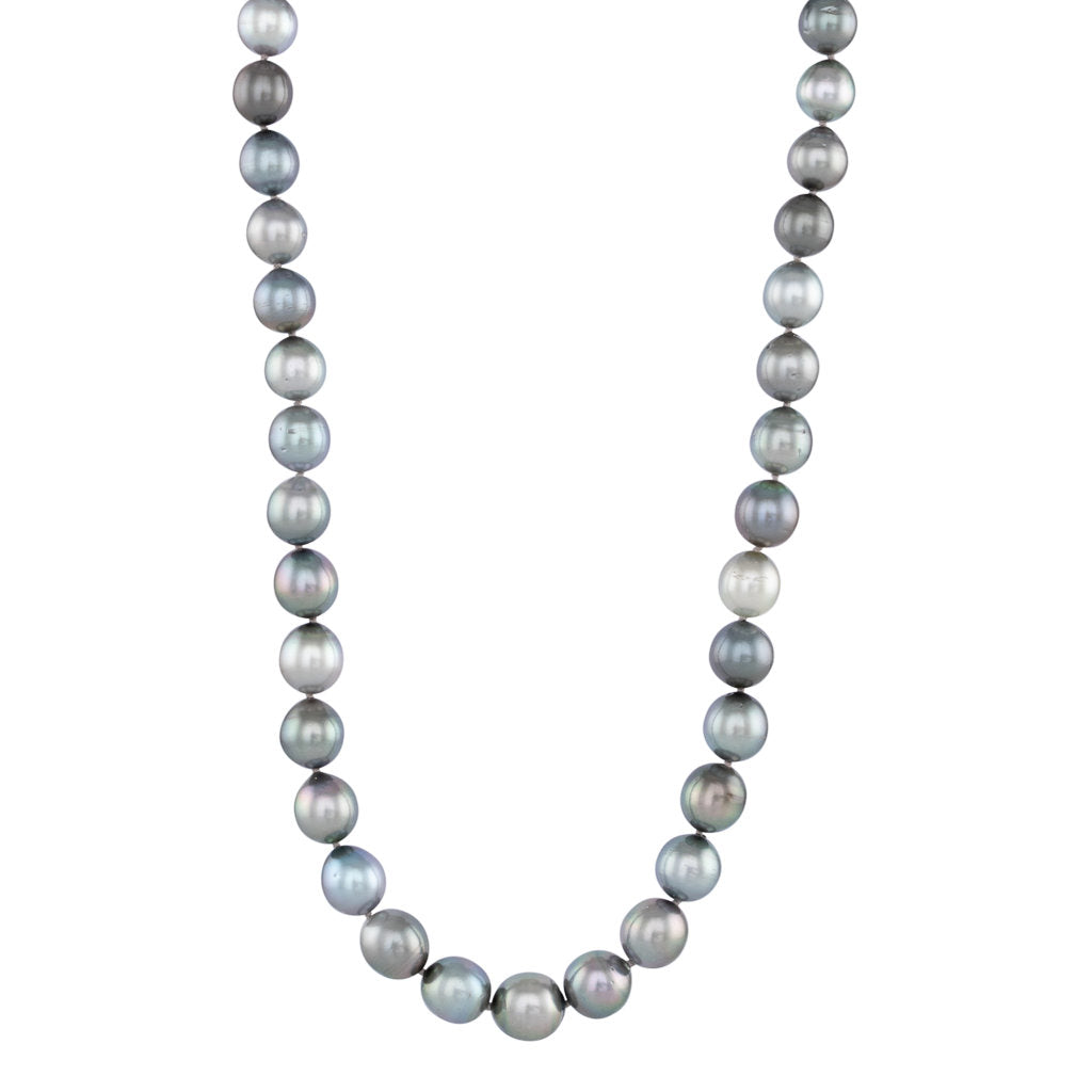 Shaded Drop Oval Tahitian Strand