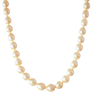 Baroque Gold South Sea Pearl Strand