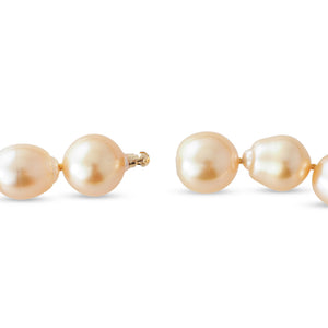 Baroque Gold South Sea Pearl Strand